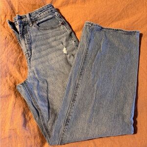 Old Navy Light Blue Wide Leg Jeans